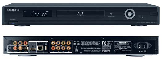 Oppo player Blu-ray bdp-80 篭もる